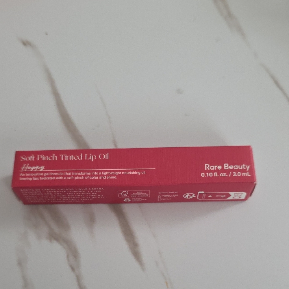 NIB- Rare Beauty Soft Pinch Tinted Lip Oil — HAPPY
